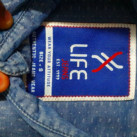 Life Jeans Co Denim Vertical Front Print - Picture 4 of 12